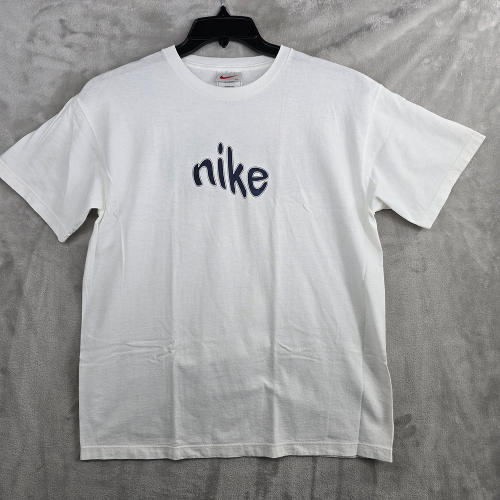 Vintage 90s Nike Air TShirt White XL Graphic Print Made in USA